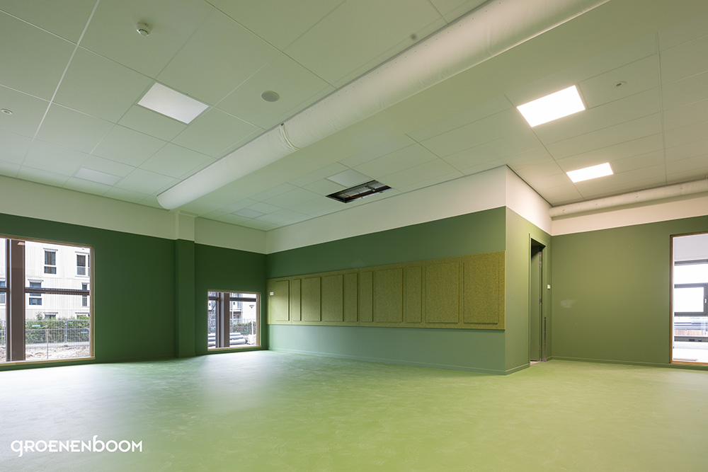 Brede School Diemen - PET vilt - groen