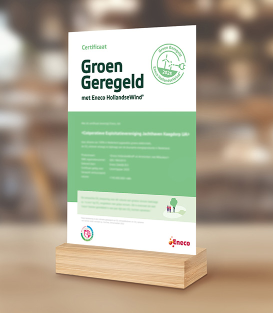 Vilton draait 100% op groene energie!