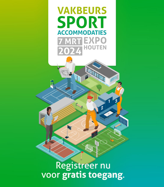 Vilton Silent Building aanwezig op Vakbeurs Sportaccommodaties