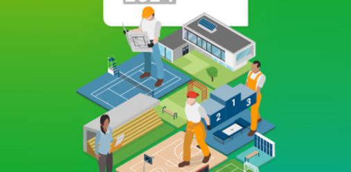 Vilton Silent Building aanwezig op Vakbeurs Sportaccommodaties