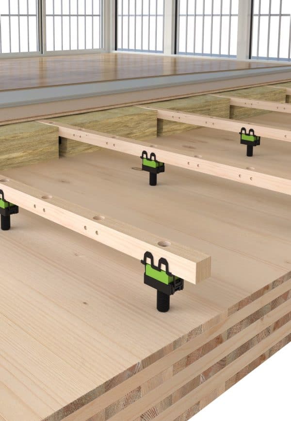 Toepassing van Damtec 8000W geplaatst op de vloer.