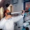 Volledige weergave van de Aquastop 2100 koker.