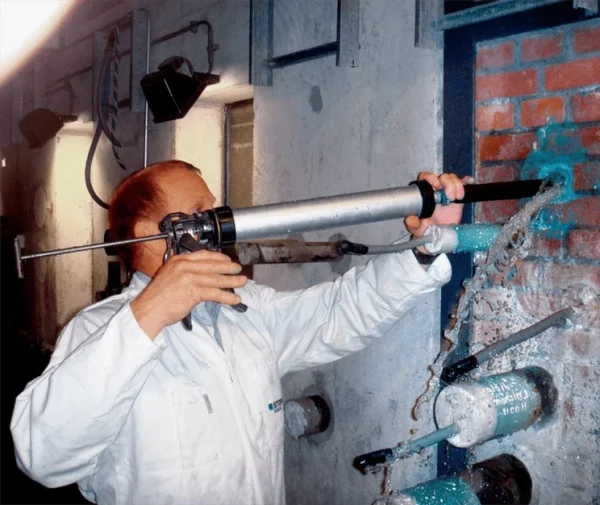 Volledige weergave van de Aquastop 2100 koker.