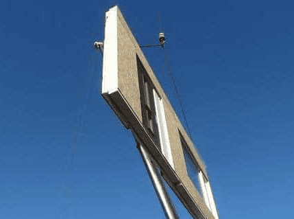Volledige weergave van Vilton prefab element.