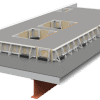 Volledige weergave van de technische tekening van bouwdetail (10).