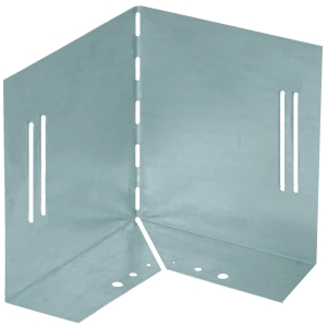 Hoekstuk randkist breedplaat