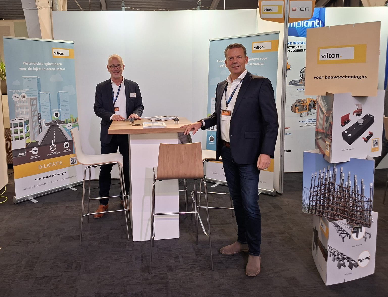 Vandaag zijn aanwezig op het Beton Event