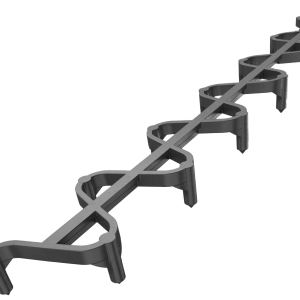 QUI met puntvoet afstandhouder (kunststof)