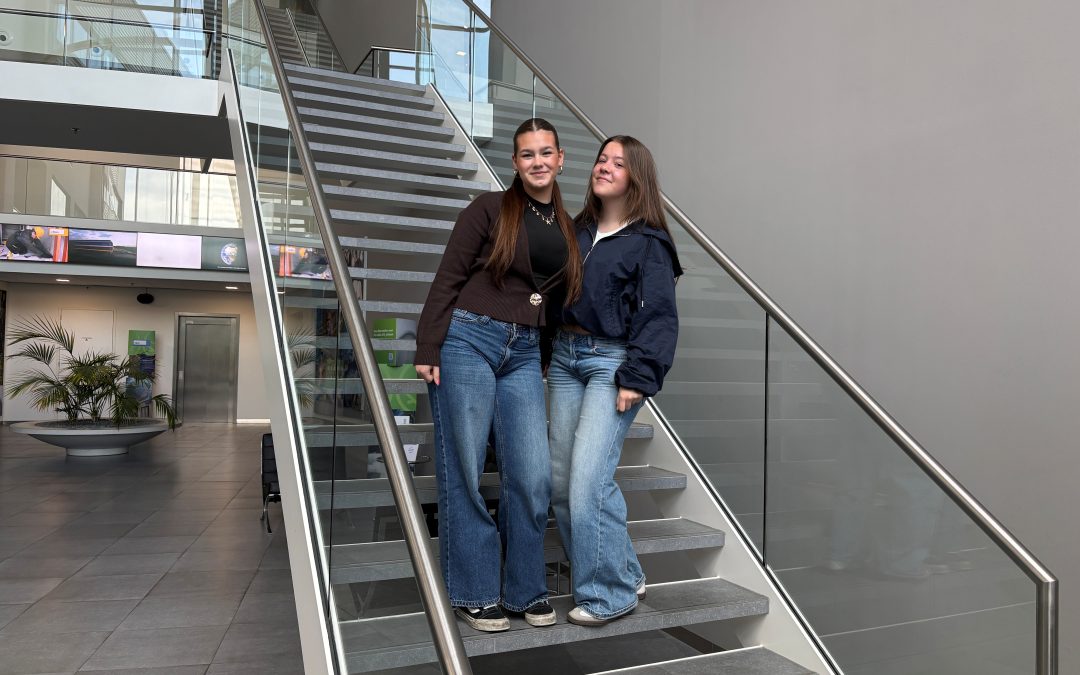 Stagiaires van Porteum Lelystad (VWO) nemen kijkje bij Vilton