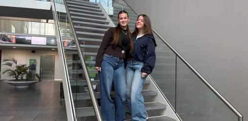 Stagiaires van Porteum Lelystad (VWO) nemen kijkje bij Vilton