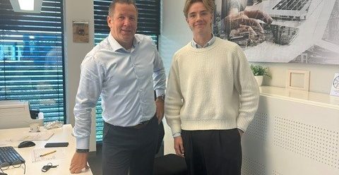 Mbo-student Livio Blei loopt stage bij Vilton